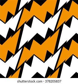 Geometric pattern of the triangle seamless vector background.