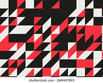 Geometric pattern. Triangles Background. Elegant design for typography, covers, Wallpapers, screenshots Vector illustration. 