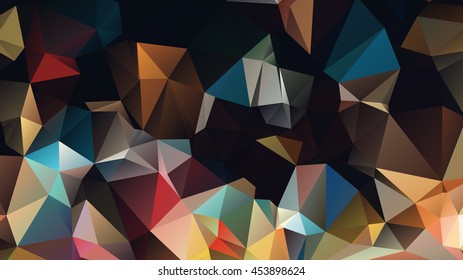 geometric pattern, triangles background, polygonal