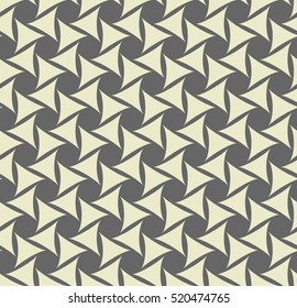 The geometric pattern with triangles. Seamless vector background