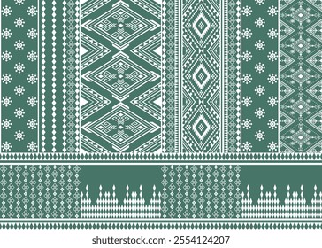 Geometric pattern tribal ethnic fabric style. Abstract geometric ethnic seamless pattern. Geometric ethnic pattern design for clothing, textile, wrapping, background, wallpaper, carpet, embroidery