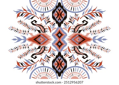 A geometric pattern with tribal influences, great for digital and print designs."This content was created using vector drawing tools and software, not generated by AI"