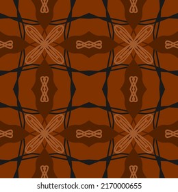 Geometric Pattern with Tribal Shape. Designed in Ikat, Boho, Aztec, Folk, Motif, Gypsy, Arabic Style. Ideal for Fabric Garment, Ceramics, Wallpaper, backdrop.