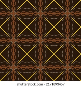 Geometric Pattern with Tribal Shape. Designed in Ikat, Boho, Aztec, Folk, Motif, Gypsy, colorful Arabic Style. Ideal for Fabric Garment, Ceramics, Wallpaper. Vector Illustration