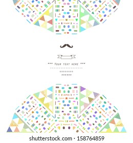 Geometric pattern in vector