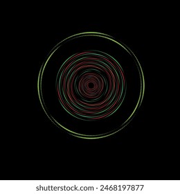  geometric pattern, vector abstract circle new Trendy Bauhaus pattern