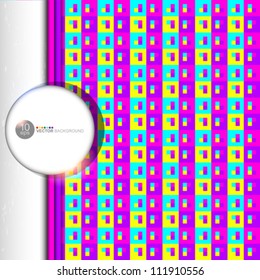 Geometric pattern. Vector art.