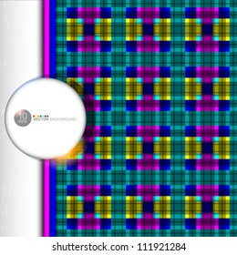 Geometric pattern. Vector art.