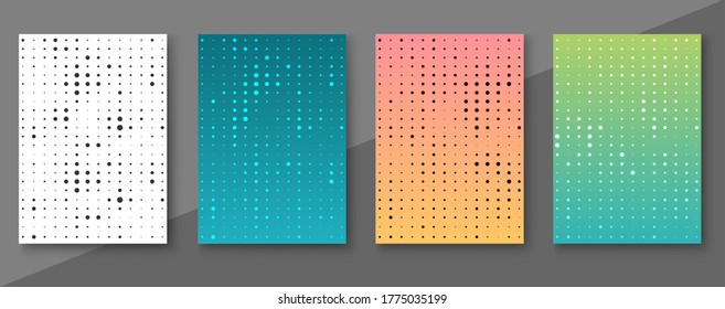 Geometric pattern vector background. Minimal covers design.with line texture for business brochure cover design. Gradient vector banner poster template.
