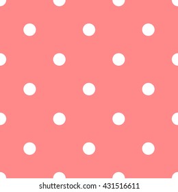 Geometric pattern vector, circles pattern, seamless pattern