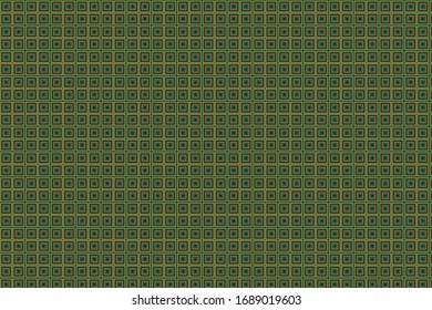 Geometric pattern. Vector illustration.  Dark green background.  African style.