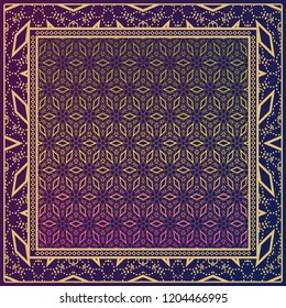 Geometric Pattern. Vector illustration. design for printing, presentation, textile industry.