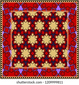 Geometric Pattern. Vector illustration. design for printing, presentation, textile industry.