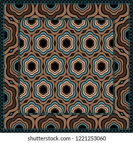 Geometric Pattern. Vector illustration. design for printing, presentation, textile industry.