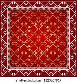 Geometric Pattern. Vector illustration. design for printing, presentation, textile industry.