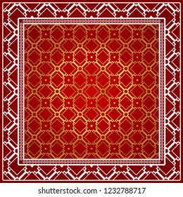 Geometric Pattern. Vector illustration. design for wallpaper, flyer, book, brochure