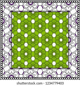 Geometric Pattern. Vector illustration. design for printing, presentation, textile industry.