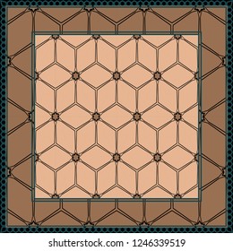 Geometric Pattern. Vector illustration. design for wallpaper, flyer, book, brochure