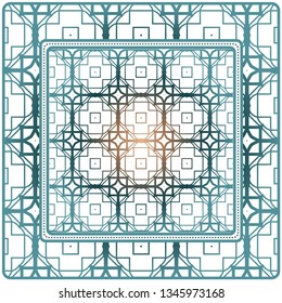 Geometric Pattern. Vector Illustration. Design For Wallpaper, Flyer, Book, Brochure.