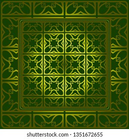 Geometric Pattern. Vector Illustration. Design For Wallpaper, Flyer, Book, Brochure