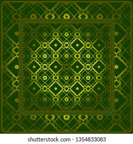 Geometric Pattern. Vector Illustration. Design For Printing, Presentation, Textile Industry.