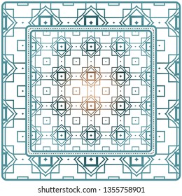 Geometric Pattern. Vector Illustration. Design For Printing, Presentation, Textile Industry.