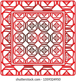 Geometric Pattern. Vector Illustration. Design For Wallpaper, Flyer, Book, Brochure.