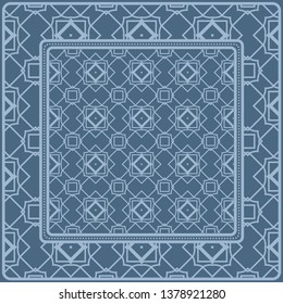 Geometric Pattern. Vector Illustration. Design For Printing, Presentation, Textile Industry.