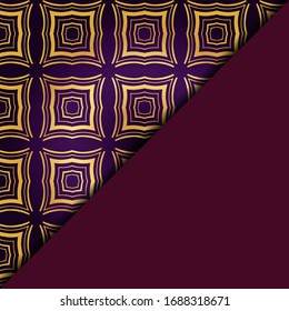  Geometrisches Muster. Vektorillustration. Für Gewebe, Textilien, Bandana, Schals, Druck