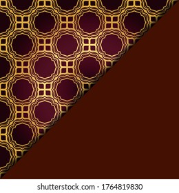  Geometrisches Muster. Vektorgrafik. Für Gewebe, Textilien, Bandana, Schals, Druck