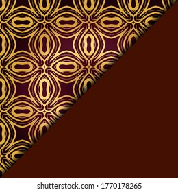  Geometric Pattern. vector illustration. For fabric, textile, bandana, scarg, print