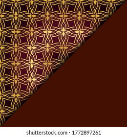  Geometric Pattern. vector illustration. For fabric, textile, bandana, scarg, print