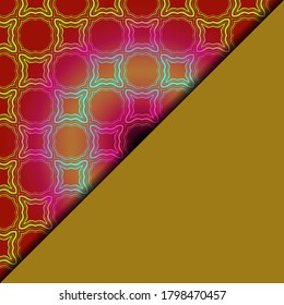  Geometric Pattern. vector illustration. For fabric, textile, bandana, scarg, print