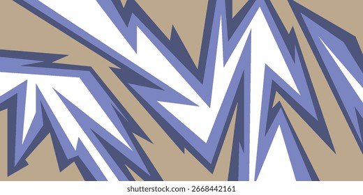 Geometric pattern vector illustration. Sporty racing colored background.