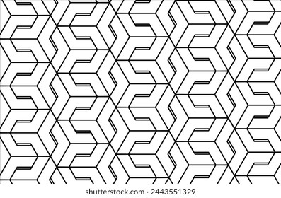 Geometric pattern vector illustration texture