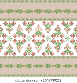geometric pattern. Vector Native American st pattern use for textile, home decoration element, upholstery