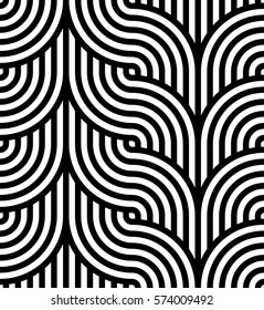 Geometric pattern. Vector seamless pattern.