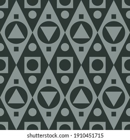 Geometric pattern. Vector shapes abstract pattern.