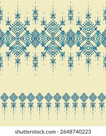  geometric pattern. Vector texture seamless pattern, Ethnic southwest pattern use for textile, home decoration element, upholstery