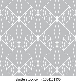 Geometric pattern vector. Thin grid. Background with delicate tiles.