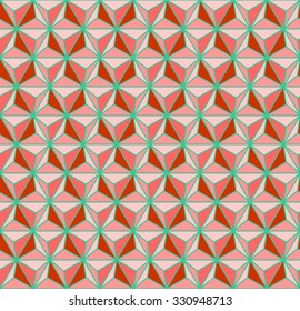 Geometric pattern vector, triangles texture vector