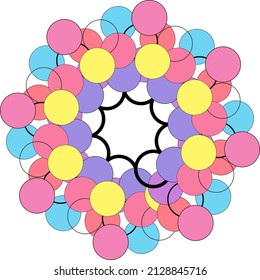 The geometric pattern is very beautiful. You never get tired of watching it.