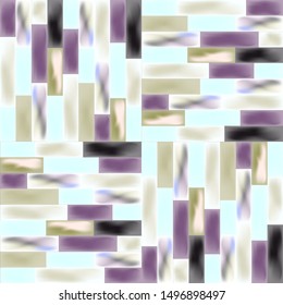 Geometric pattern with watercolor multicolor stripes rectangles. Trendy abstract background. Abstract vector design template in scandinavian style for branding, web banner, business, fashion, print 