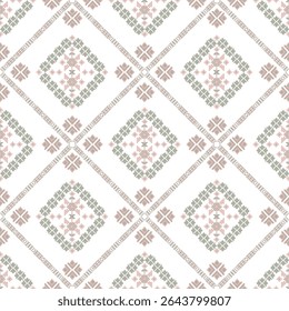 Geometric pattern, white isolate background