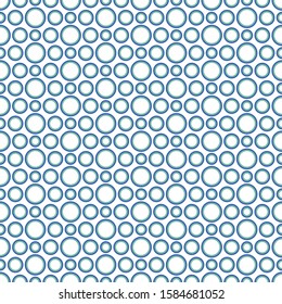 Geometric pattern of winter series, Representative of snow and palm forest. 