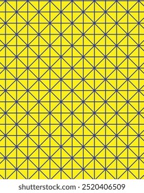 Geometric Pattern with yellow background, abstract pattern