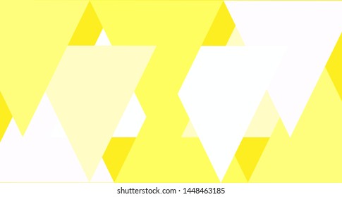 geometric pattern yellow triangles illustration modern design