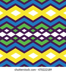 geometric pattern. zigzag pattern. color pattern