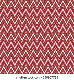 geometric pattern with zigzags. Can be used in textiles, for book design, website background.