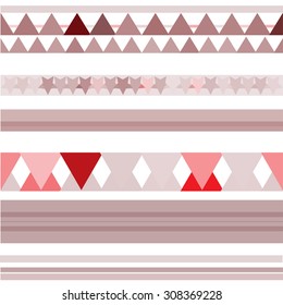 Geometric  pattern.Geometric hipster retro backgrounds with place for your text. Retro shapes background. Colorful-mosaic-banner